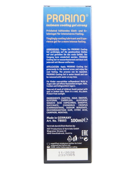 PRORINO Cooling Gel Strong100m