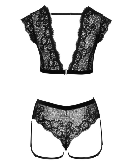 Top and Crotchless Briefs L