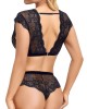 Top and Crotchless Briefs L