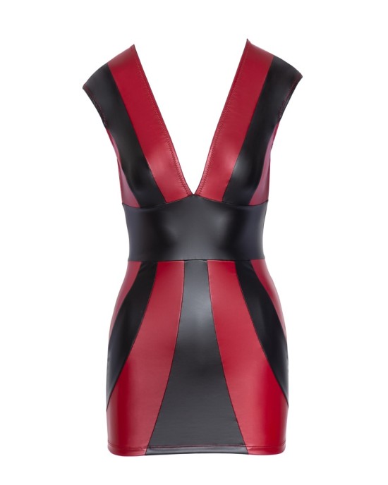 Dress red/black M