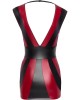 Dress red/black M