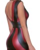 Dress red/black M