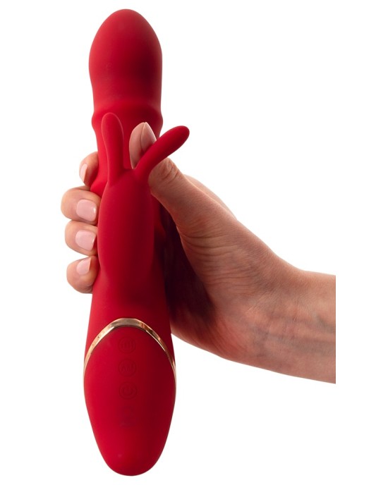 Rabbit Vibrator with 3 Moving