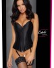 Corset black L