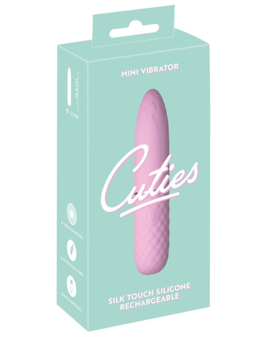 Cuties Mini Vibrator Rose 5.Ge