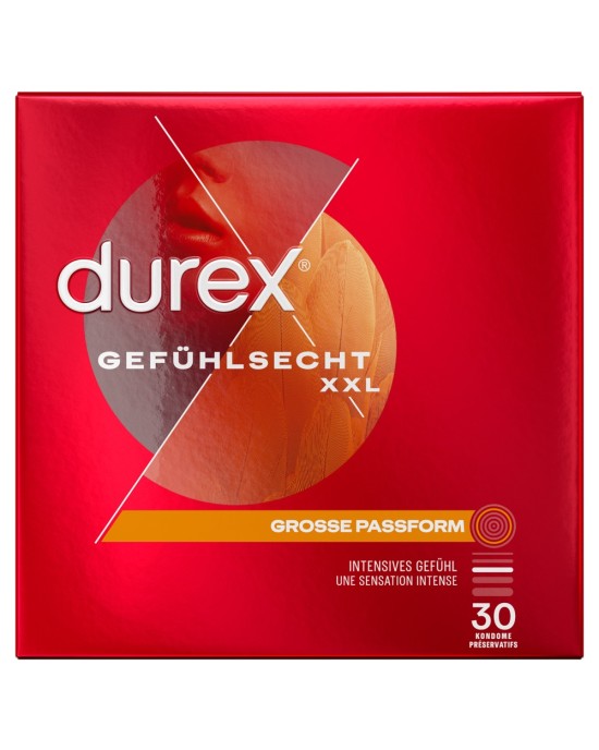 Durex Gefühlsecht extra groß30